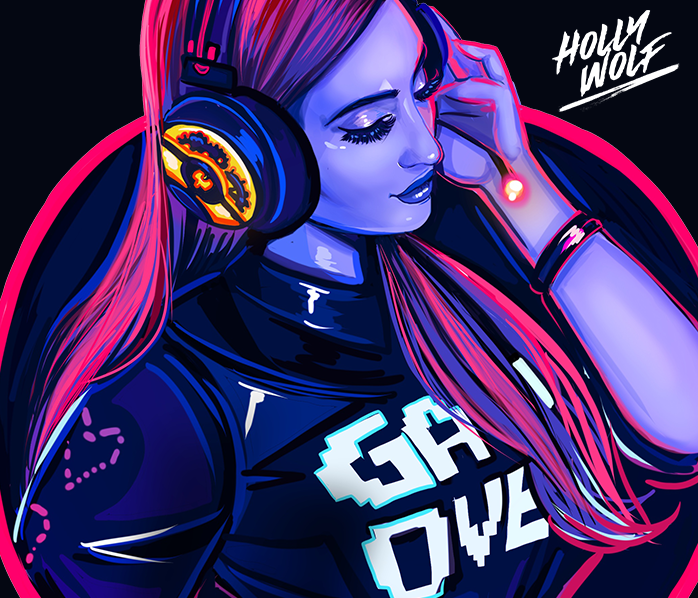 Gamer Girl Activate Mousepad